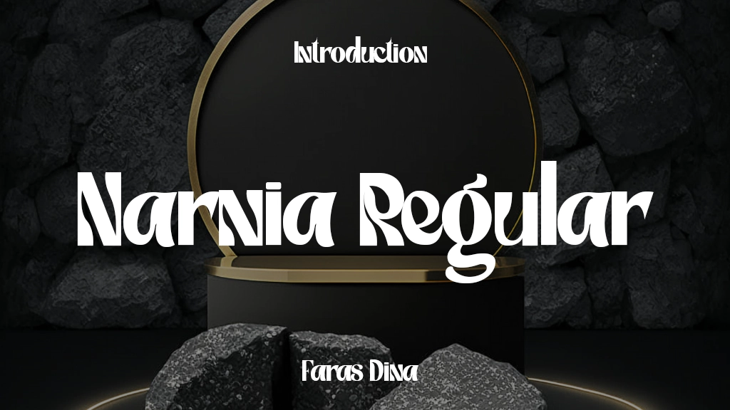 Narnia Regular Font | Free Font Download | Download Thousands of Fonts for Free Sample Image